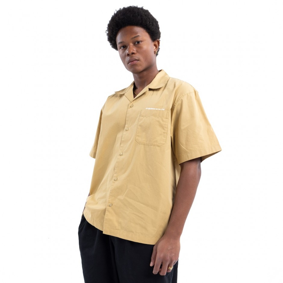 CARHARTT WIP S/S LINK SCRIPT SHIRT I033026-22SXX Beige