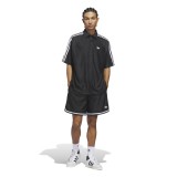 Ανδρικό Πουκάμισο Μαύρο - adidas Originals Basketball Flame Top Εικόνα 2