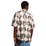 GRIMEY THE MIDNITE BUTTON UP SHIRT GHS746-LGRE Grey Image 0