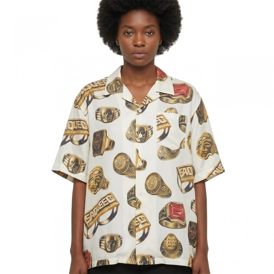 Unisex Shirt Ecru - Grimey The OG Tour