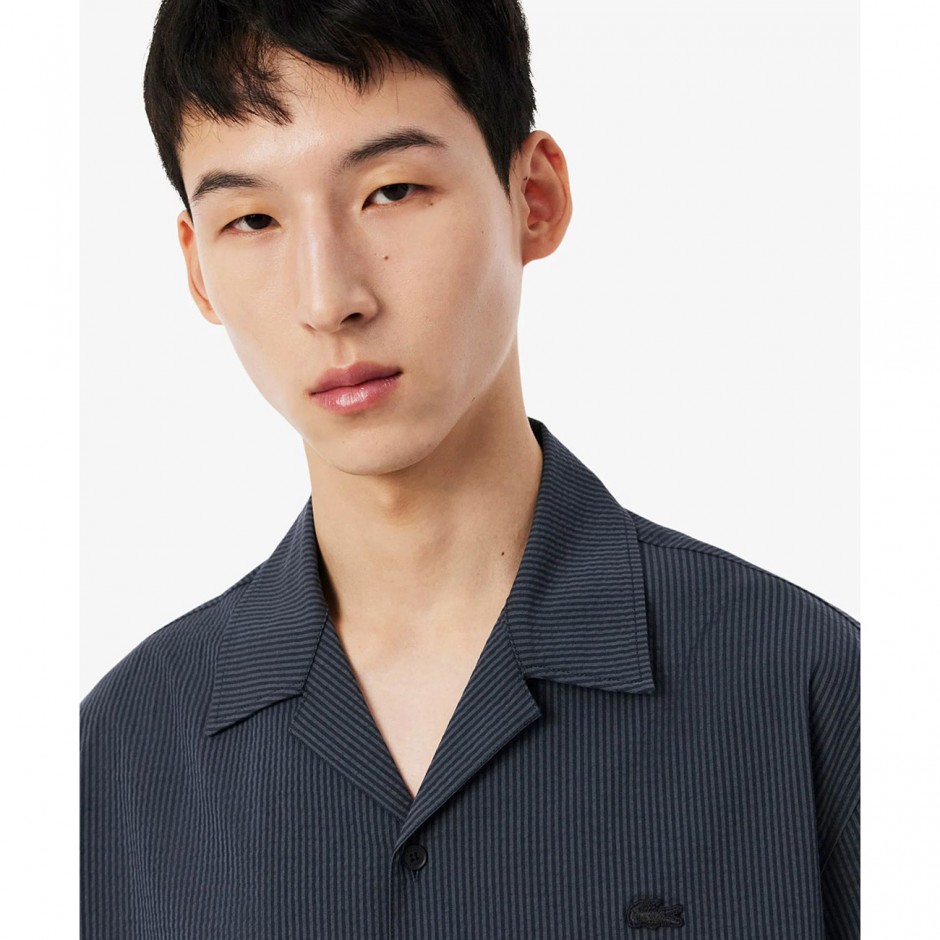 Men's Shirt Black - Lacoste 