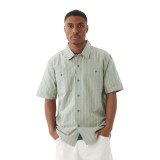 HUF PARKER S/S WORK SHIRT BU00197-DDHRB Green Image 