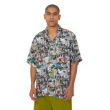 Men's Shirt Colorful - HUF From The Road Resort Image 