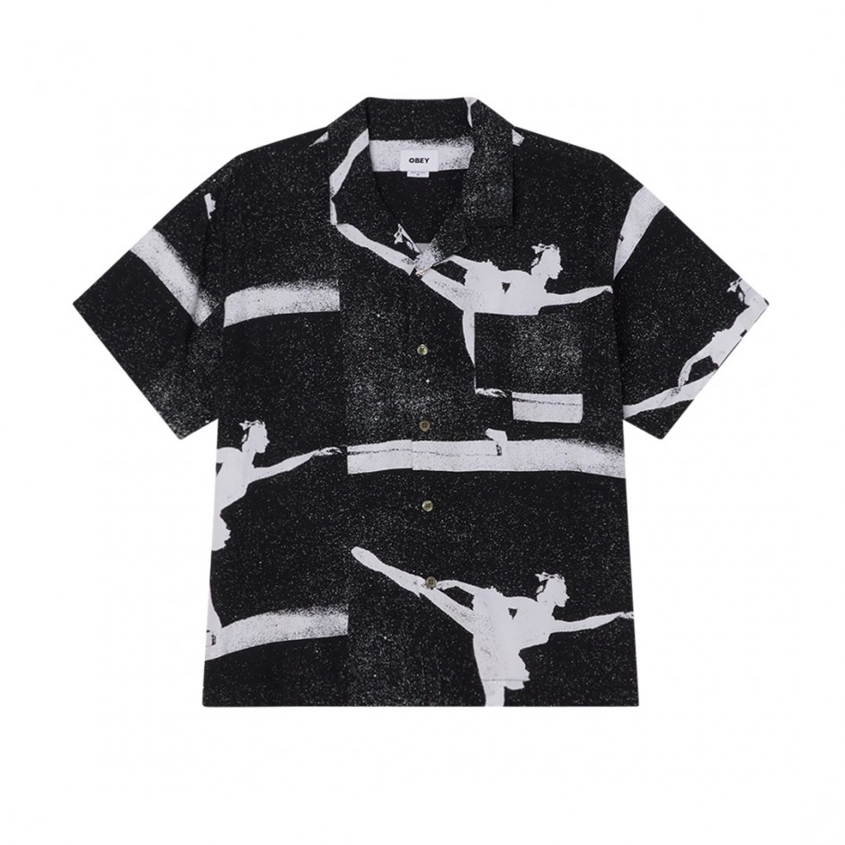OBEY JACQUES WOVEN SS 181210431-BKM Black