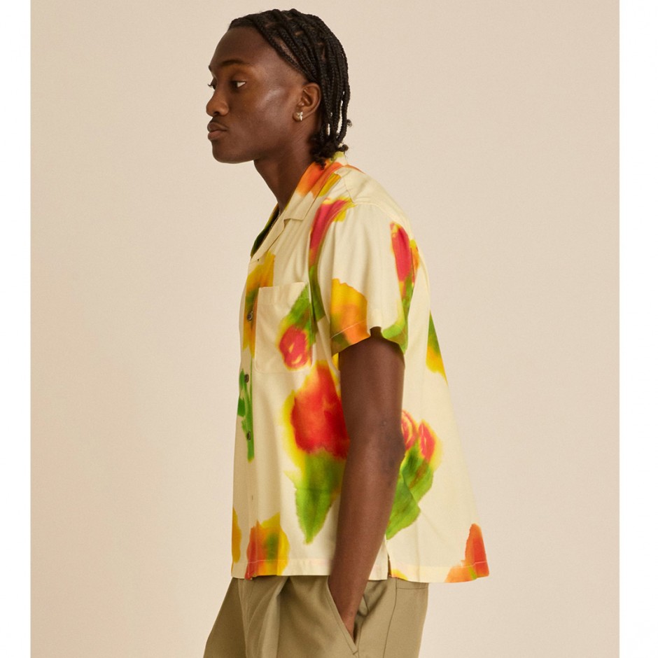 OBEY KINNEY WOVEN SS 181210438-CRM Colorful