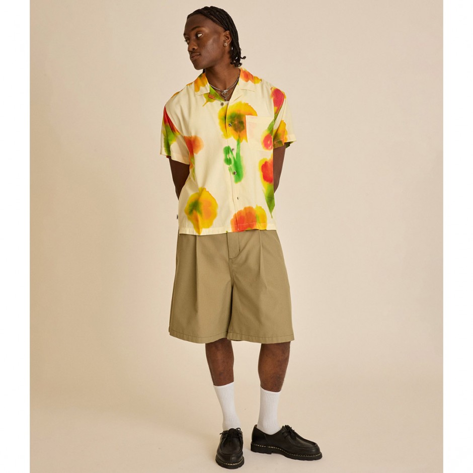 OBEY KINNEY WOVEN SS 181210438-CRM Colorful