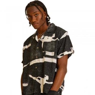 OBEY JACQUES WOVEN SS 181210431-BKM Black