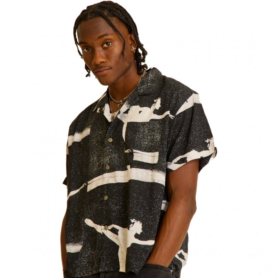 OBEY JACQUES WOVEN SS 181210431-BKM Black