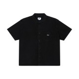 Ανδρικό Τζιν Πουκάμισο Μαύρο - Obey Owens Denim Εικόνα 