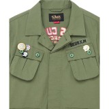 Ανδρικό Overshirt Χακί - Deus Power Εικόνα 1