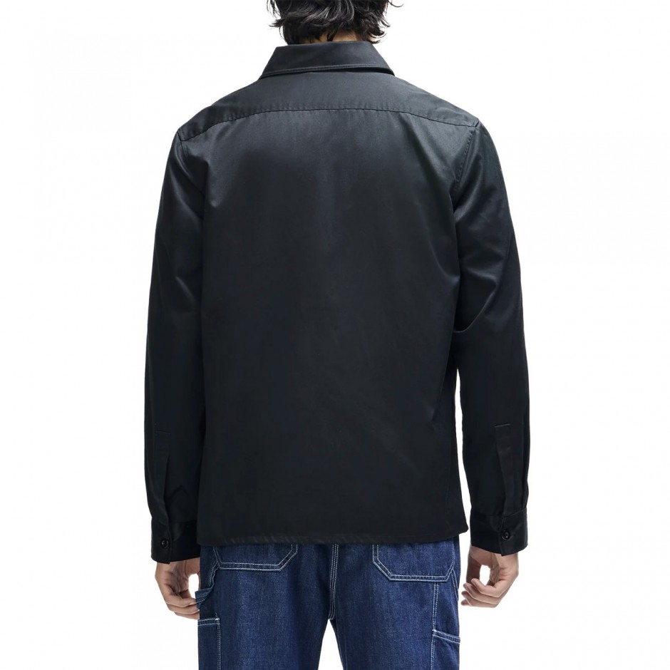 DEUS SERVICE LS SHIRT D263MSH177-BLK Μαύρο