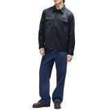 DEUS SERVICE LS SHIRT D263MSH177-BLK Μαύρο Εικόνα 1