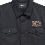 DEUS SERVICE LS SHIRT D263MSH177-BLK Μαύρο Εικόνα 3