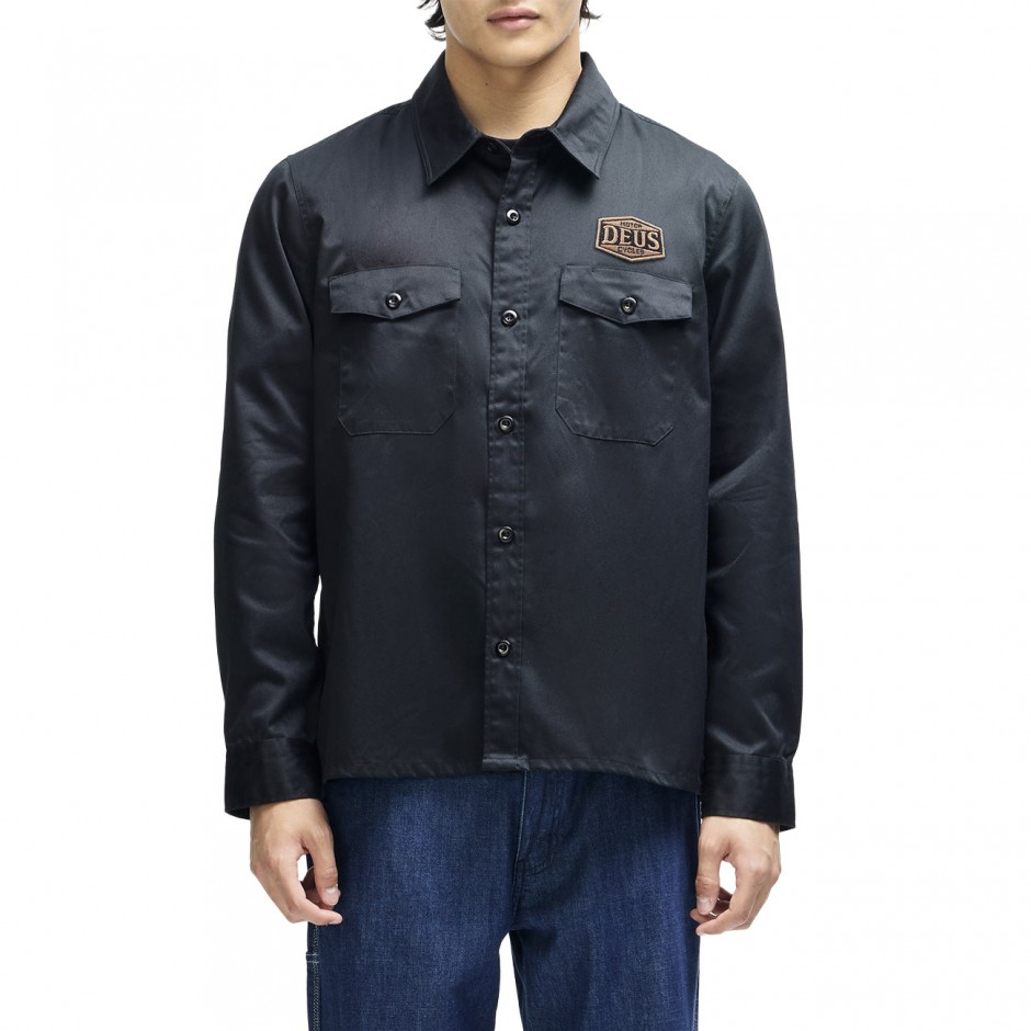 Men's Shirt Black - Deus Service