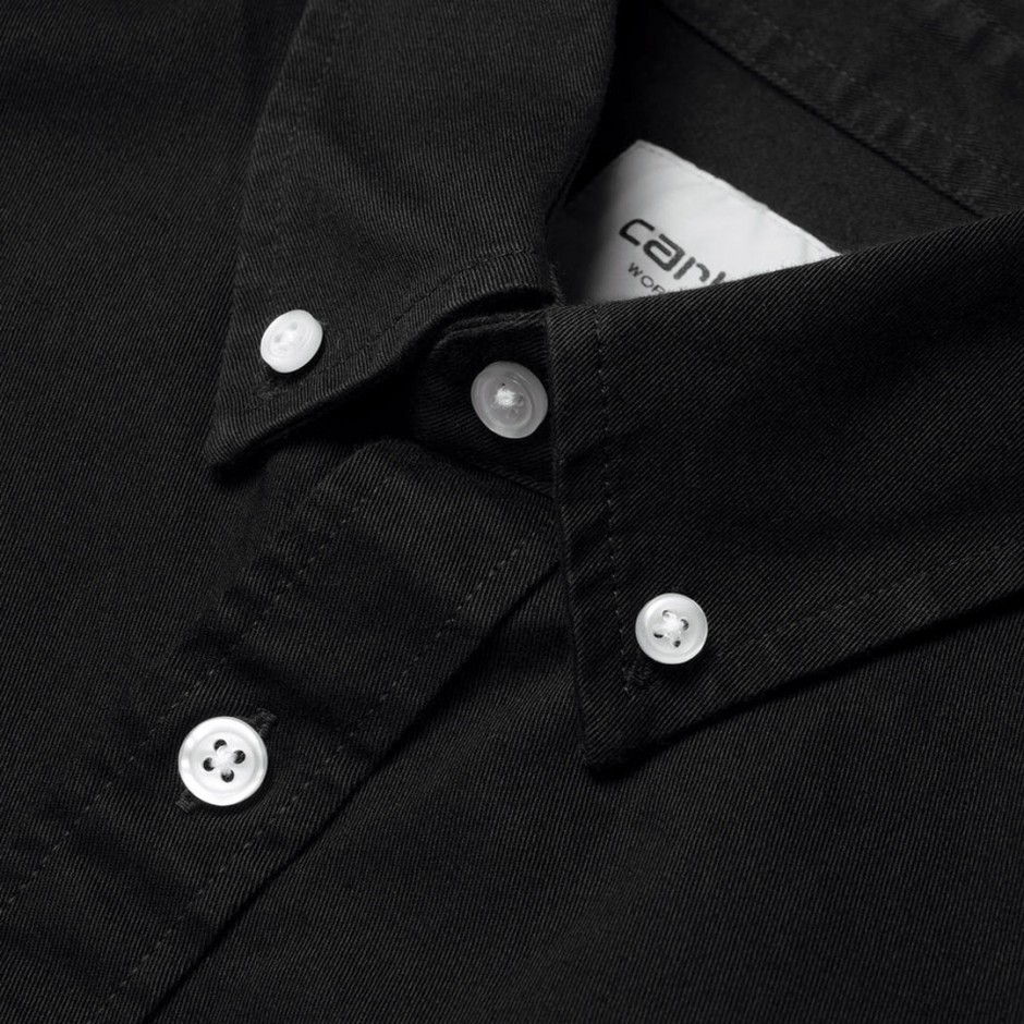 CARHARTT WIP L/S MADISON SHIRT I023339-K02XX Black