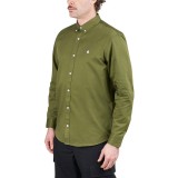 CARHARTT WIP L/S MADISON SHIRT I023339-25DXX OLIVE Image 1