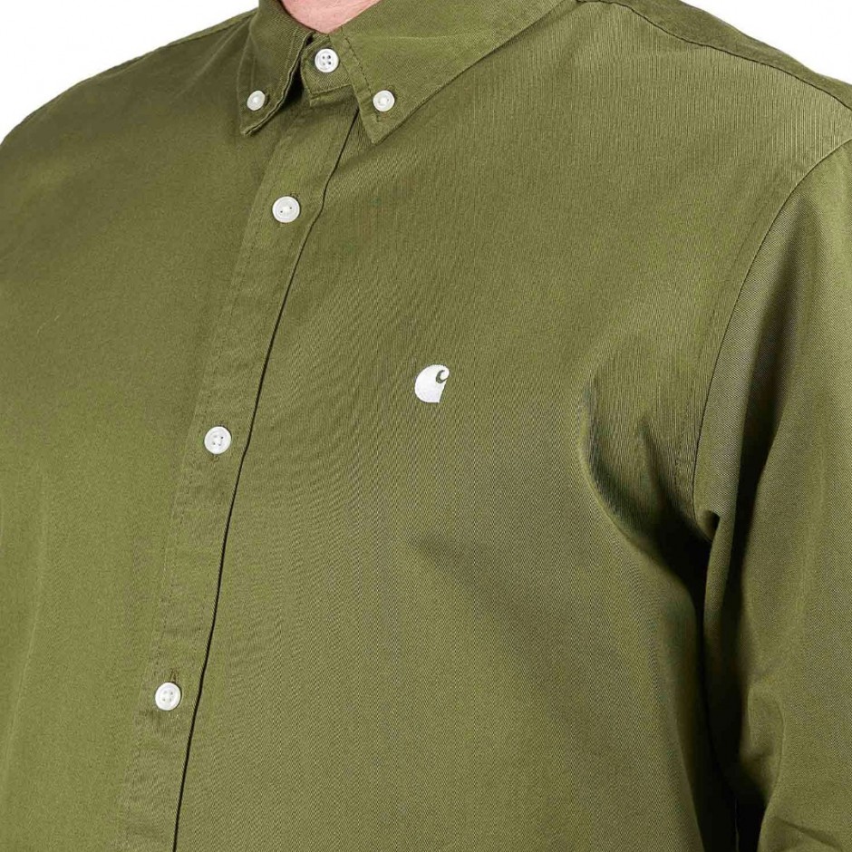 CARHARTT WIP L/S MADISON SHIRT I023339-25DXX OLIVE