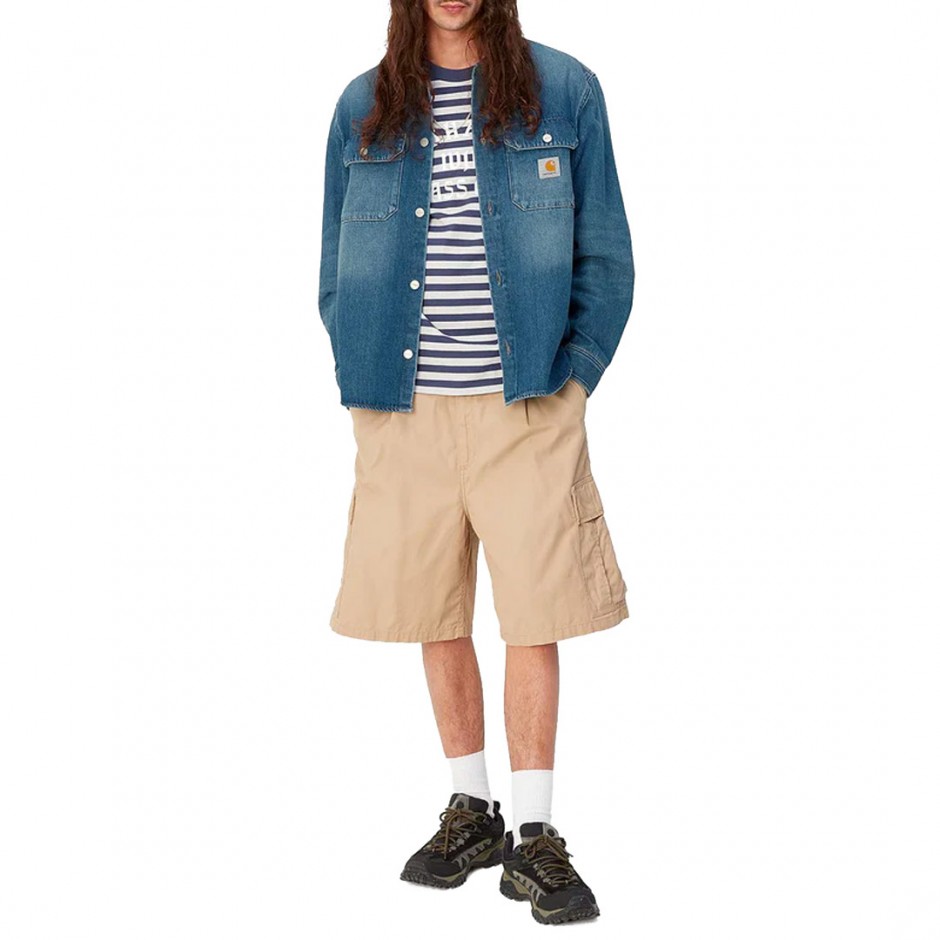 CARHARTT WIP HARVEY SHIRT JAC I033346-014L Blue