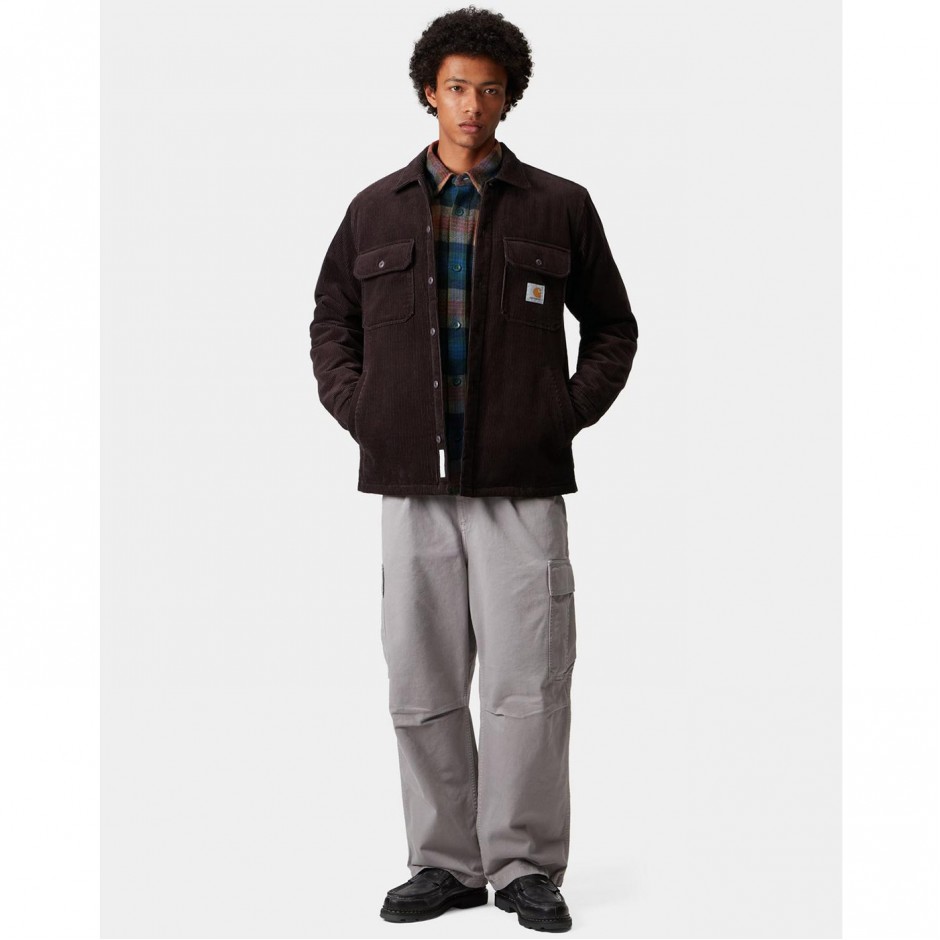 CARHARTT WIP WHITSOME SHIRT JAC I028827-33HXX Brown