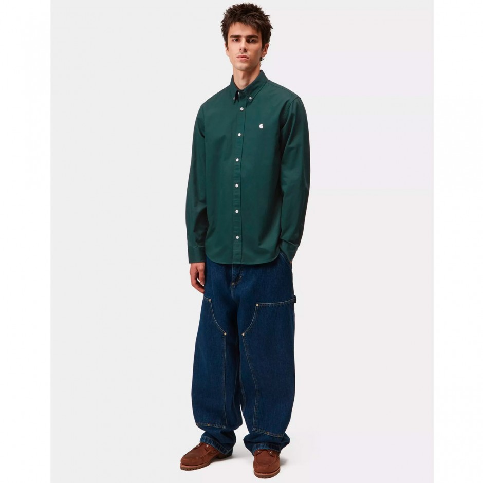 Ανδρικό Πουκάμισο Πετρόλ - Carhartt WIP L/S Madison