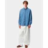 CARHARTT WIP L/S LUCAS SHIRT I034525-0106 Blue Image 1