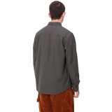 Ανδρικό Πουκάμισο Ανθρακί - Carhartt WIP L/S Bolton Εικόνα 0