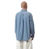 Ανδρικό Πουκάμισο Μπλε - Carhartt WIP L/S Lucas Εικόνα 0