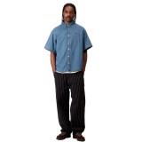 Ανδρικό Πουκάμισο Μπλε - Carhartt WIP S/S Lucas Εικόνα 1