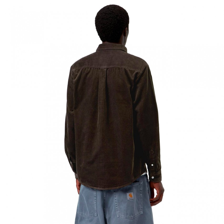 CARHARTT WIP L/S MADISON CORD SHIRT I029958-47XX Brown