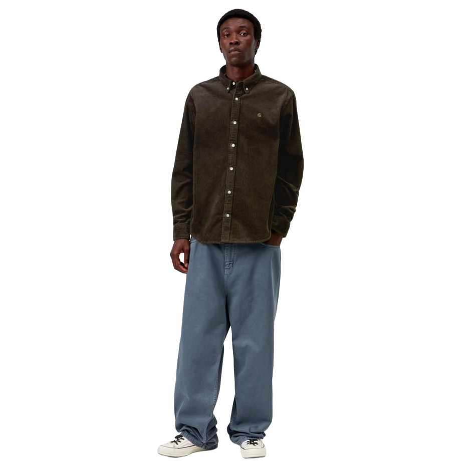 CARHARTT WIP L/S MADISON CORD SHIRT I029958-47XX Brown