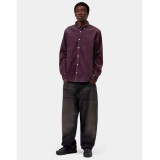 CARHARTT WIP L/S MADISON CORD SHIRT I029958-3J1XX Crimson Image 1