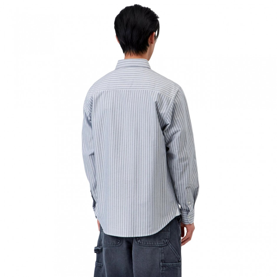 Ανδρικό Πουκάμισο Μαύρο - Carhartt WIP L/S Kanan