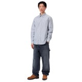 Ανδρικό Πουκάμισο Μαύρο - Carhartt WIP L/S Kanan Εικόνα 1