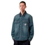 Ανδρικό Overshirt Μπλε - Carhart WIP Oakland Shirt Jac Εικόνα 1