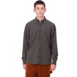 Ανδρικό Πουκάμισο Ανθρακί - Carhartt WIP L/S Bolton Εικόνα 