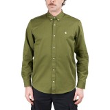 CARHARTT WIP L/S MADISON SHIRT I023339-25DXX OLIVE Image 