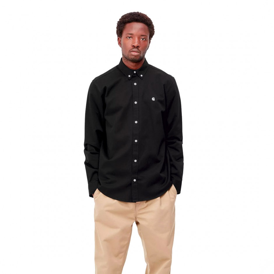 CARHARTT WIP L/S MADISON SHIRT I023339-K02XX Black