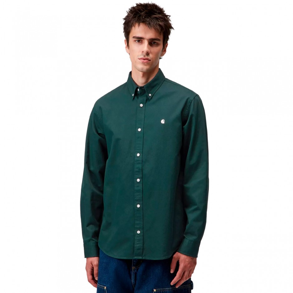 Ανδρικό Πουκάμισο Πετρόλ - Carhartt WIP L/S Madison