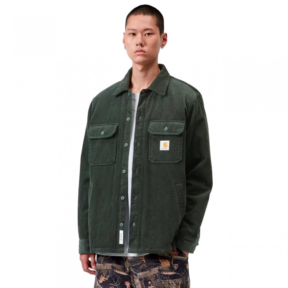 Men's Shirt Jacket Coal - Carhartt WIP Whitsome