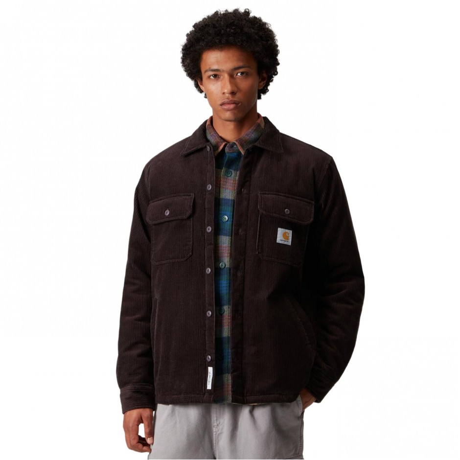 CARHARTT WIP WHITSOME SHIRT JAC I028827-33HXX Brown