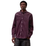 CARHARTT WIP L/S MADISON CORD SHIRT I029958-3J1XX Crimson Image 