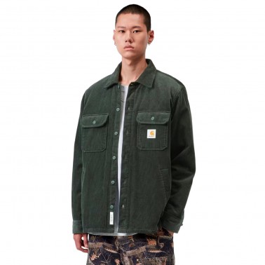 CARHARTT WIP WHITSOME SHIRT JAC I028827-3T6XX Coal