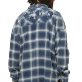 Ανδρικό Πουκάμισο Πολύχρωμο - Karl Kani Small Signature Distressed Check Εικόνα 0