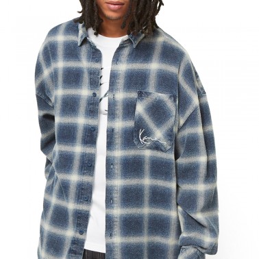 Ανδρικό Πουκάμισο Πολύχρωμο - Karl Kani Small Signature Distressed Check