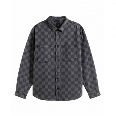 VANS HASTINGS CHECKERBOARD DENIN VN000P84EMV-EMV Black