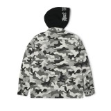 Ανδρικό Overshirt Παραλλαγή - HUF Olympia Camo Hooded Εικόνα 0