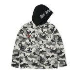 Ανδρικό Overshirt Παραλλαγή - HUF Olympia Camo Hooded Εικόνα 1