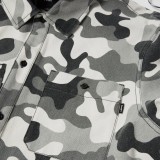 Ανδρικό Overshirt Παραλλαγή - HUF Olympia Camo Hooded Εικόνα 3
