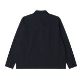 Ανδρικό Πουκάμισο Μαύρο - Obey Harvey Shirt Jacket Εικόνα 0