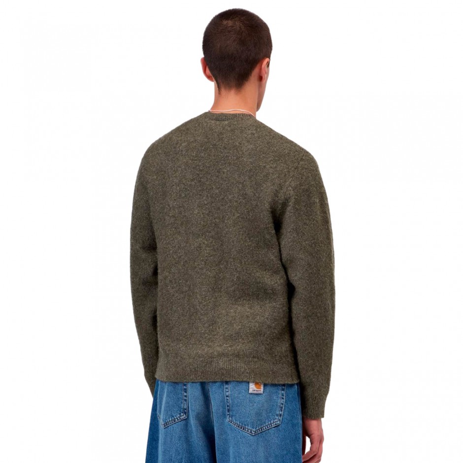 Men's Sweater Brown - Carhartt WIP Curtis